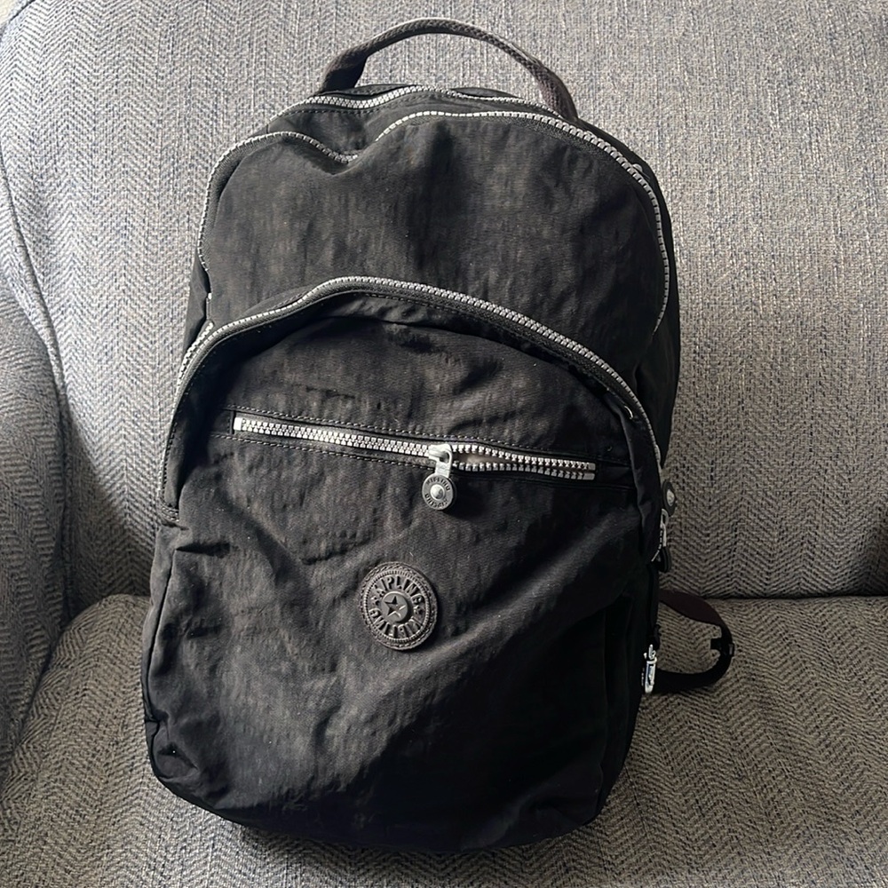 Kipling Seoul Large Block Nylon Backpack - image 1